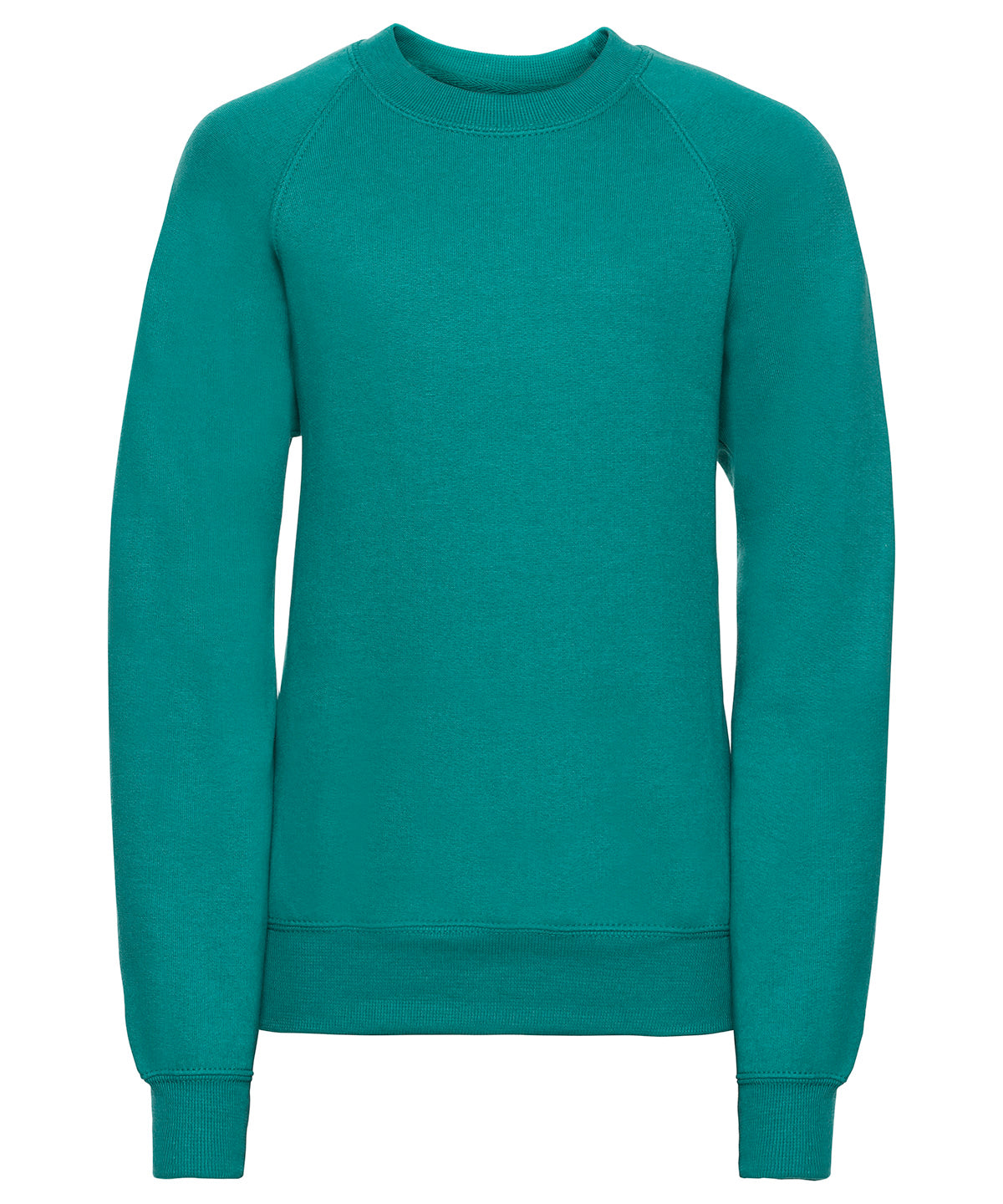 Kids raglan sleeve sweatshirt - Winter Emerald