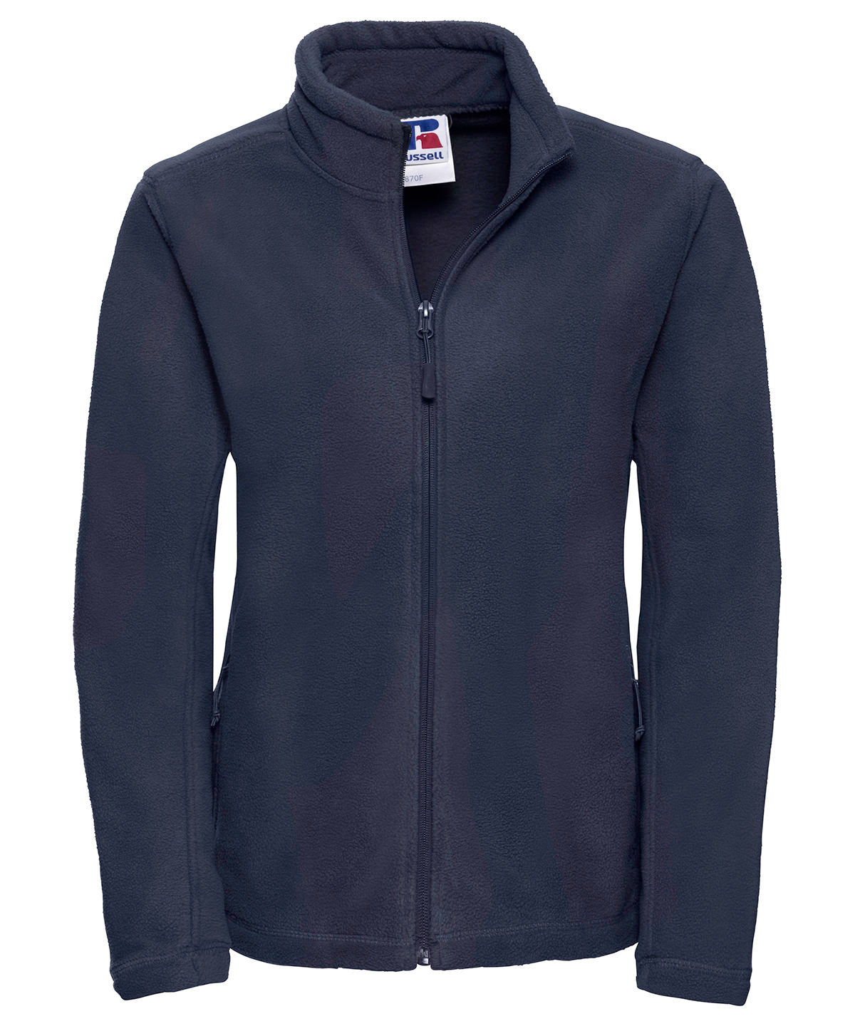 Women's full-zip outdoor fleece - French Navy