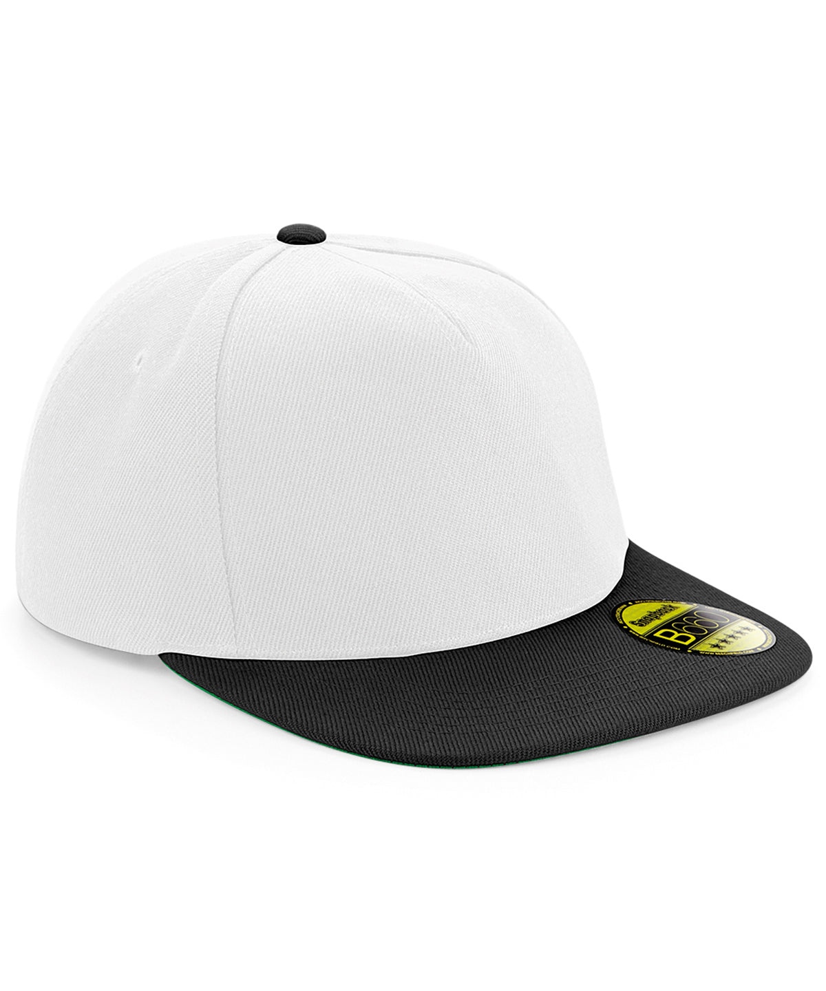 Original flat peak snapback - White/Black