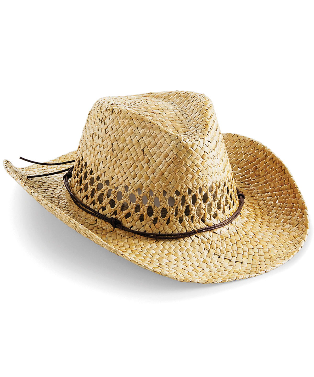 Straw cowboy hat - Natural