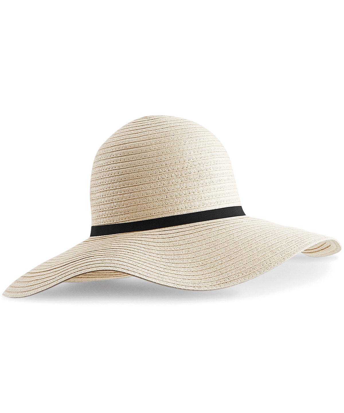 Marbella wide-brimmed sun hat - Natural