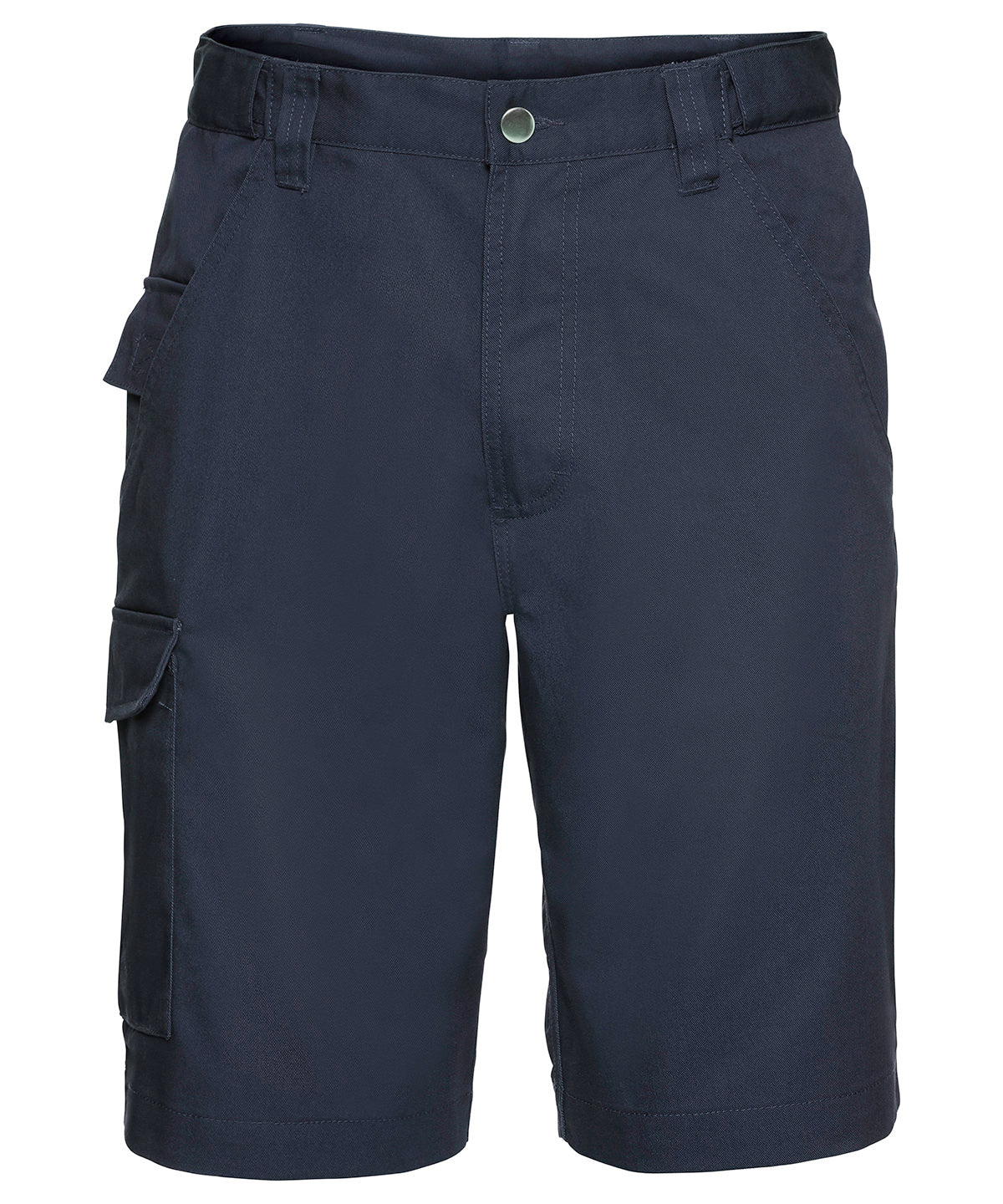 Polycotton twill workwear shorts - French Navy