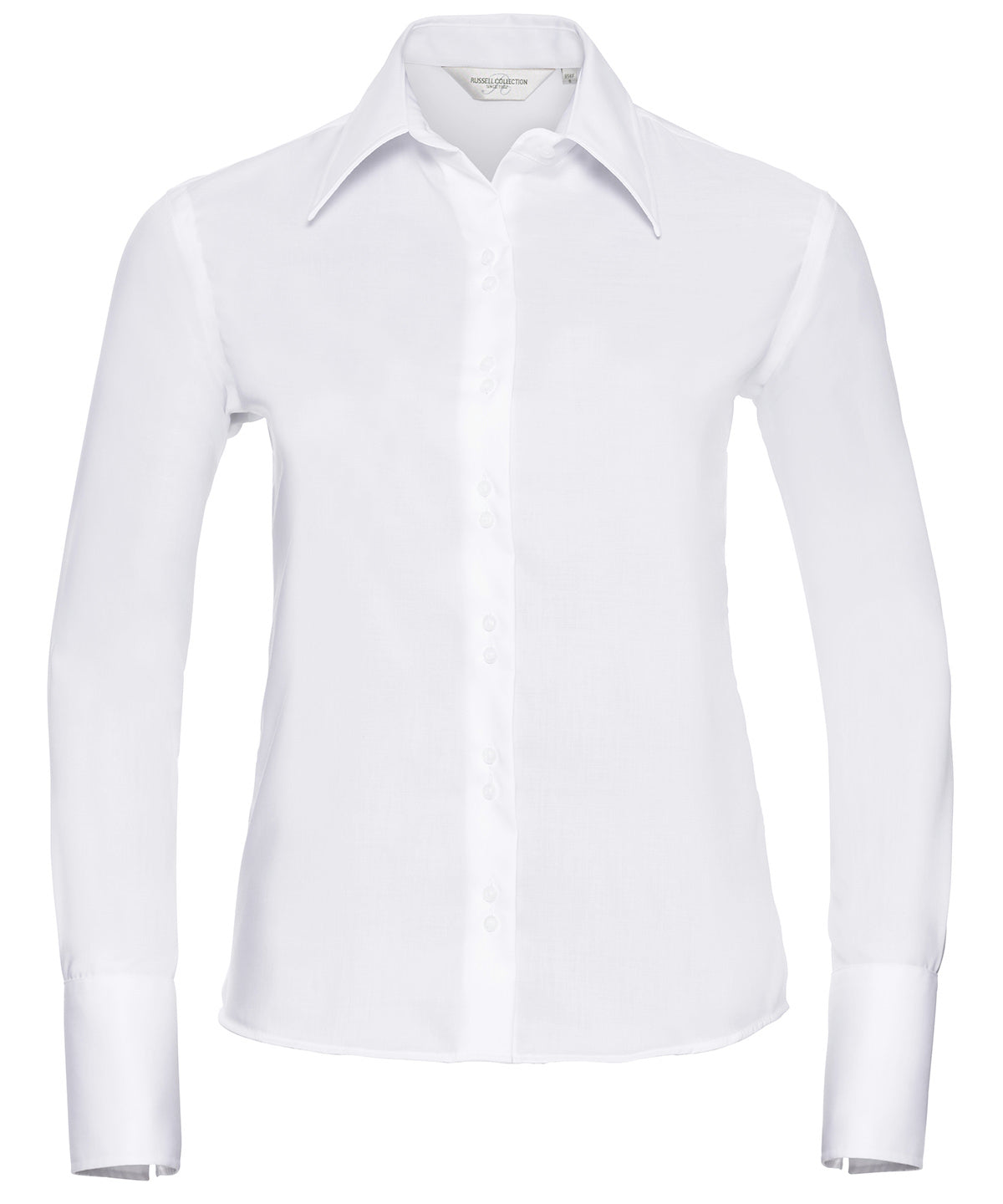 Women's long sleeve ultimate non-iron shirt - White