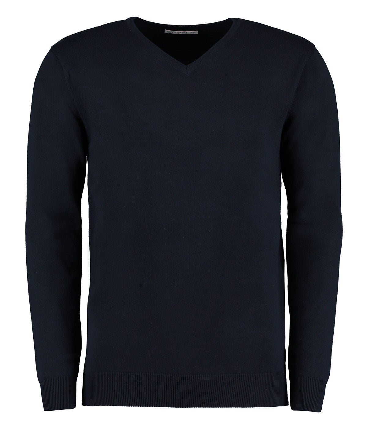 Arundel v-neck sweater long sleeve (classic fit) - Navy