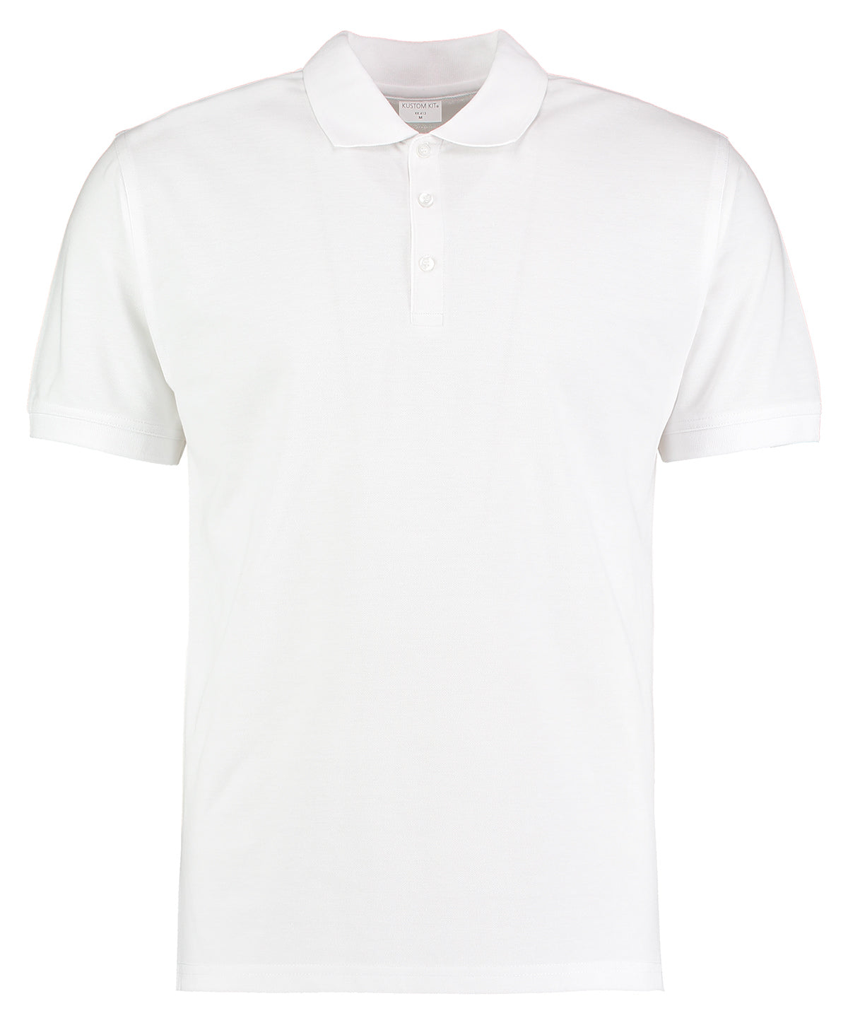Klassic polo short sleeved Superwash® 60ºC (slim fit) - White