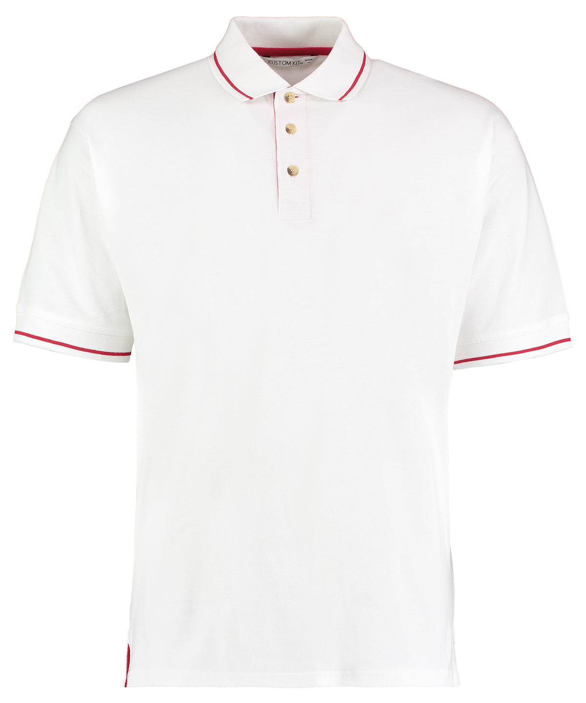 St Mellion polo (classic fit) - White/Red