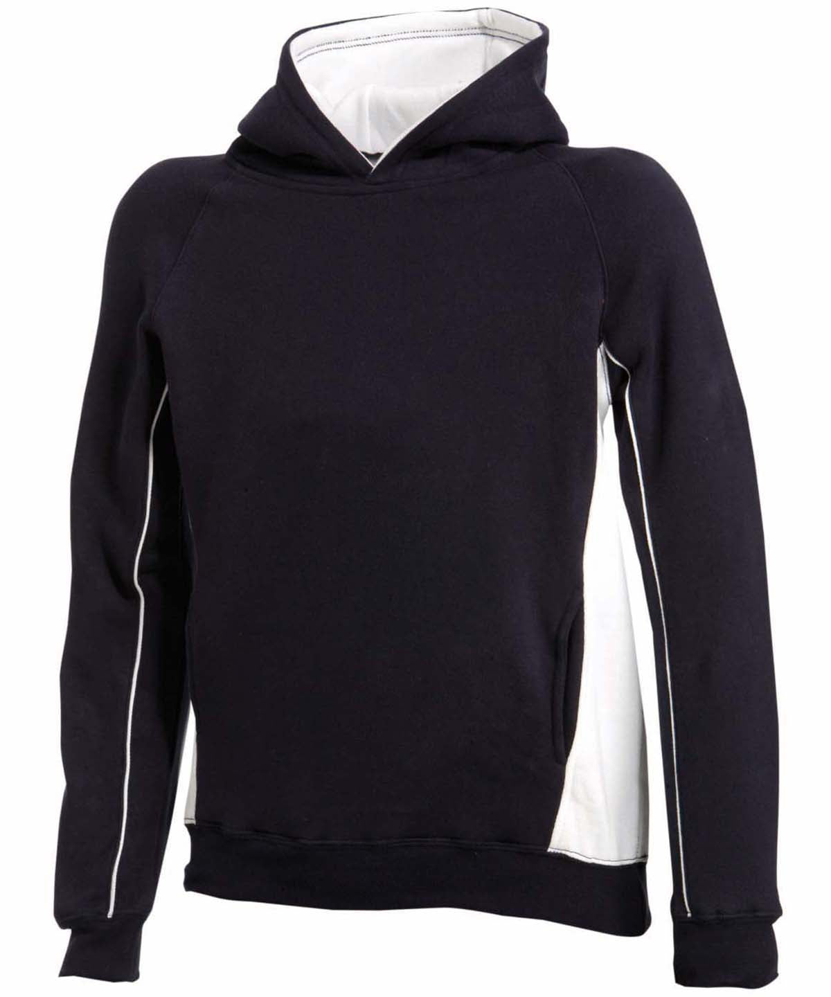 Kids pullover hoodie - Navy/White