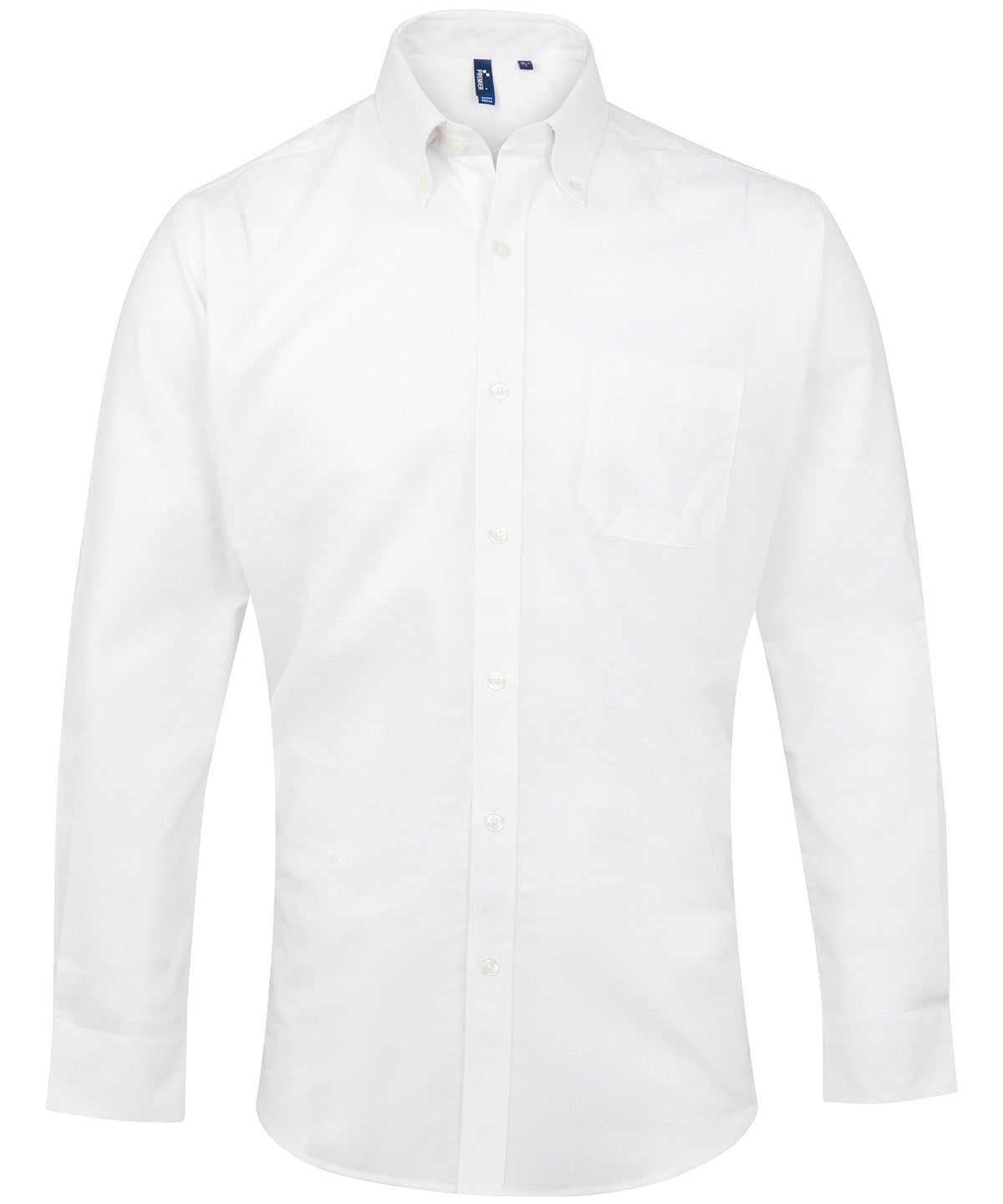 Signature Oxford long sleeve shirt - White
