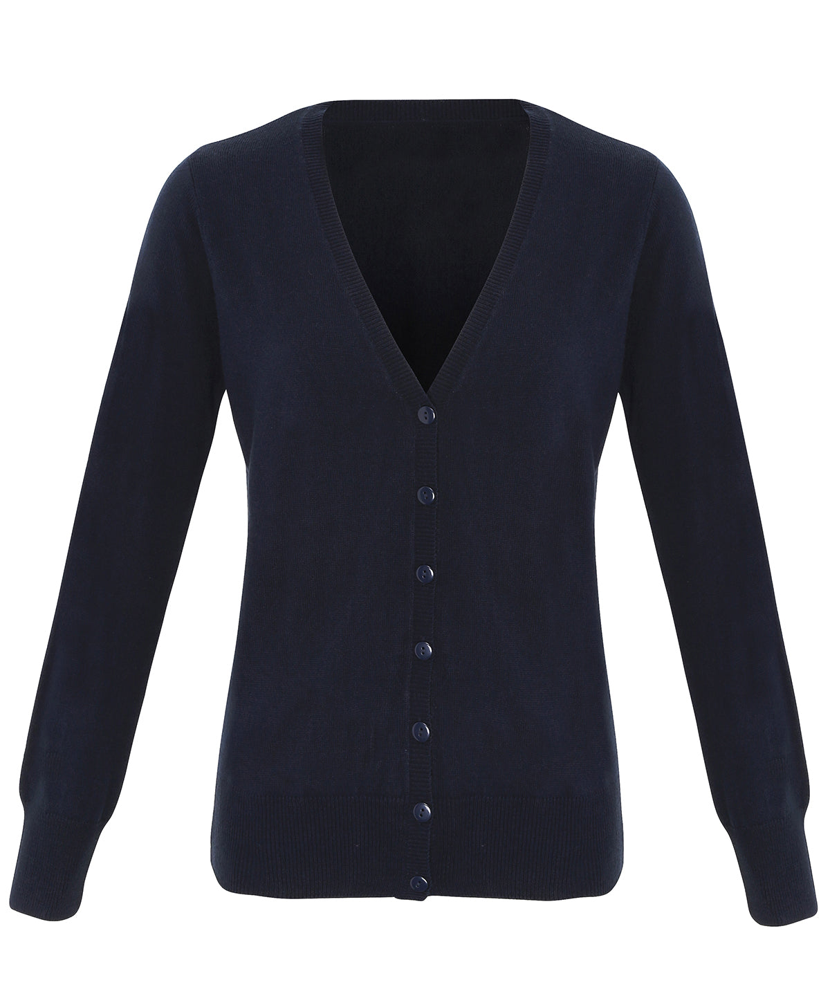 Women's 'essential' acrylic cardigan - Navy