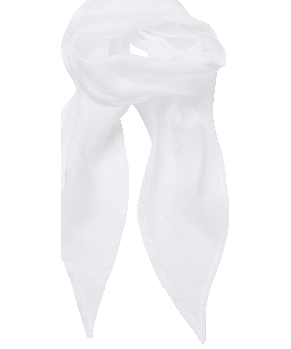'Colours' Chiffon scarf - White