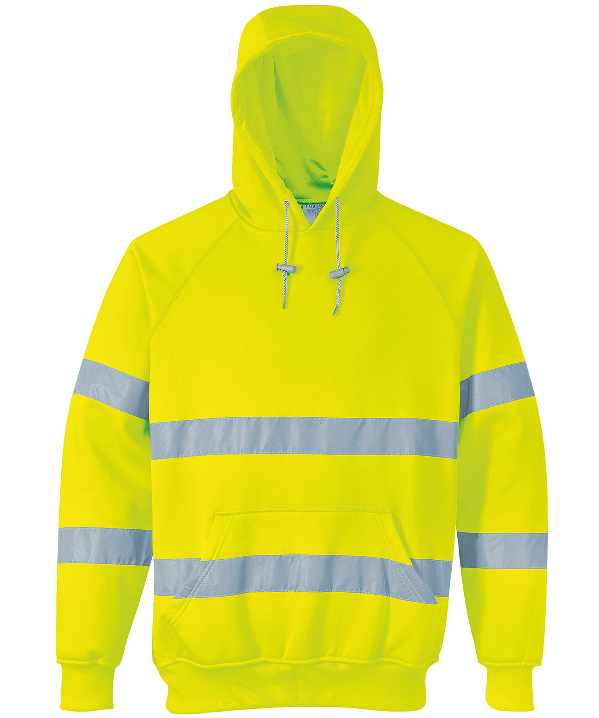 Hi-vis hooded sweatshirt (B304) - Yellow