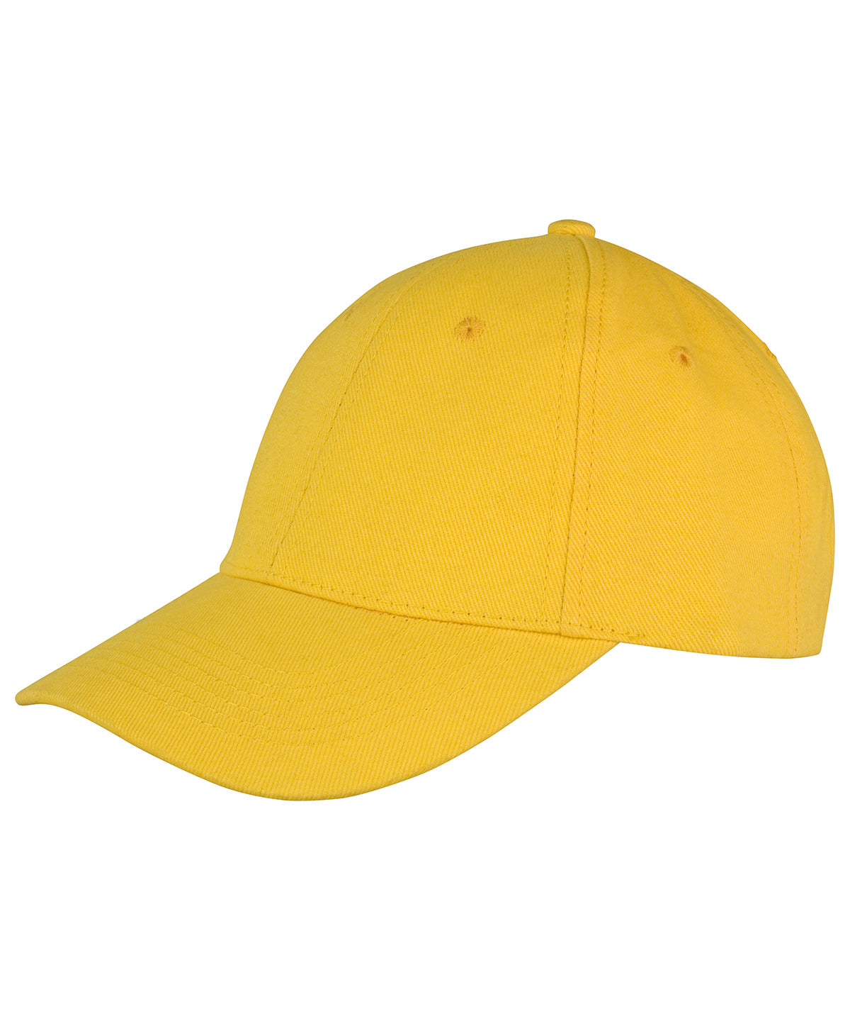 Memphis 6-panel brushed cotton low profile cap - Yellow