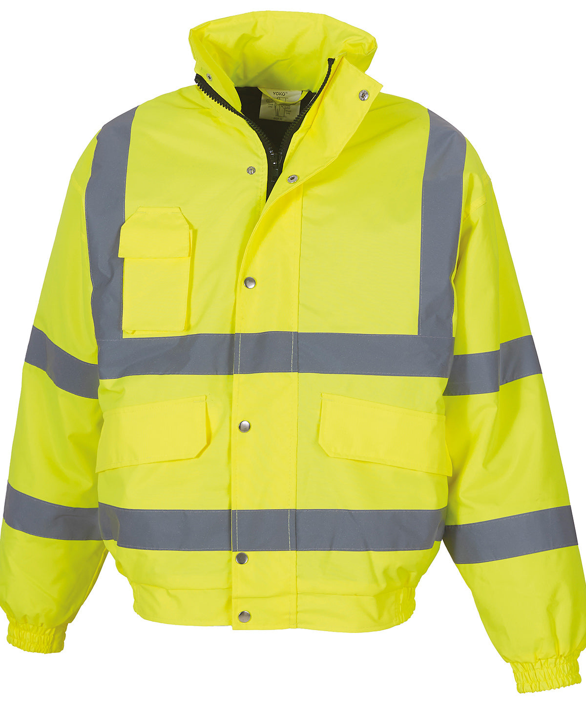 Hi-vis classic bomber jacket (HVP211) - Yellow