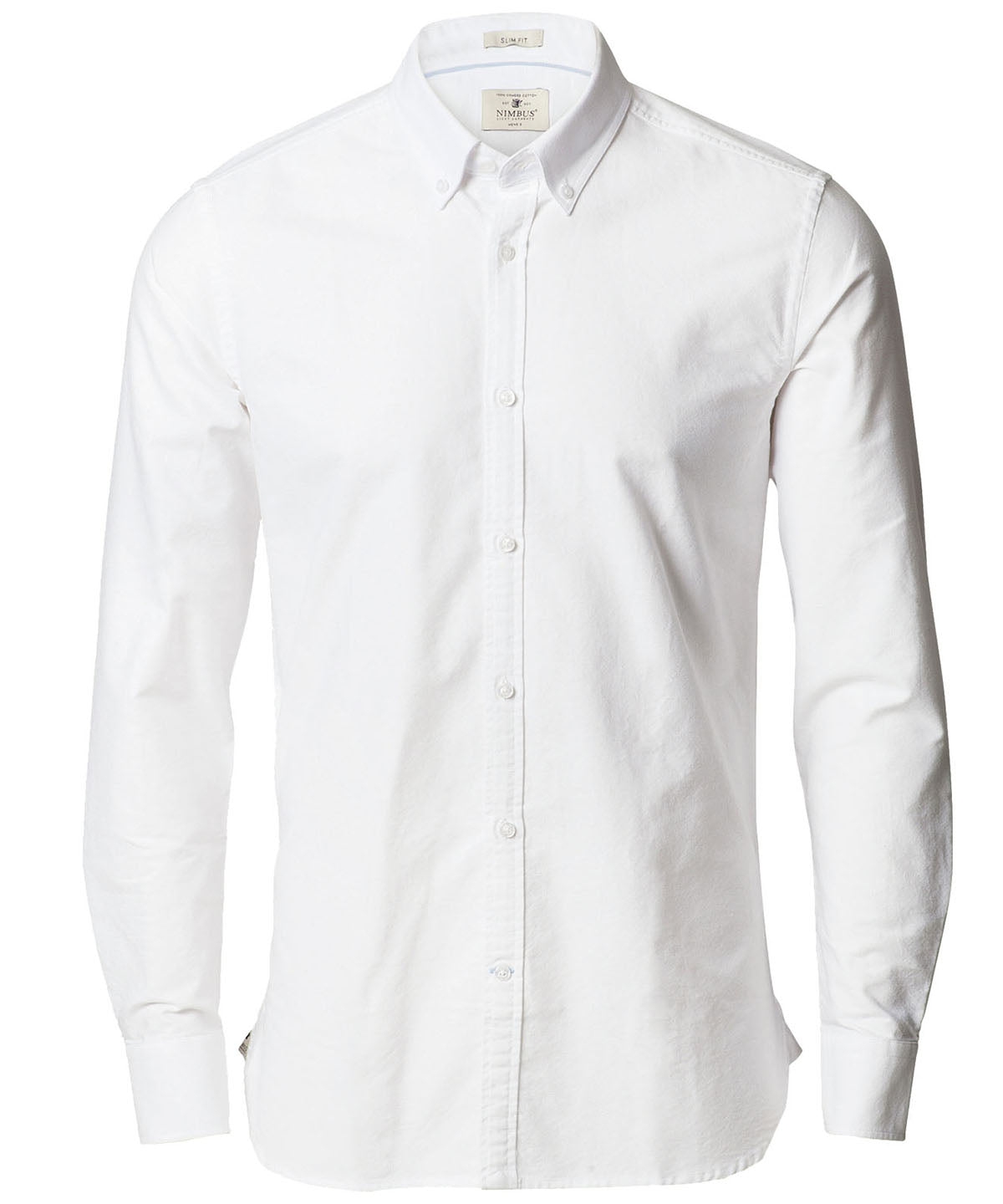 Rochester Slim Fit – classic Oxford shirt - White*