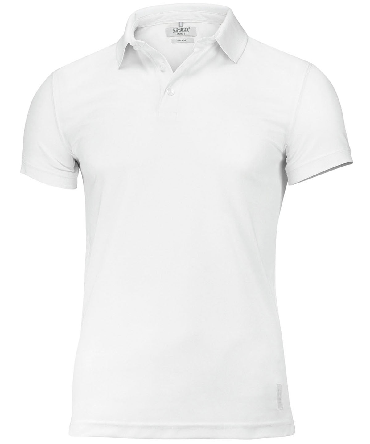 Clearwater – quick-dry performance polo - White