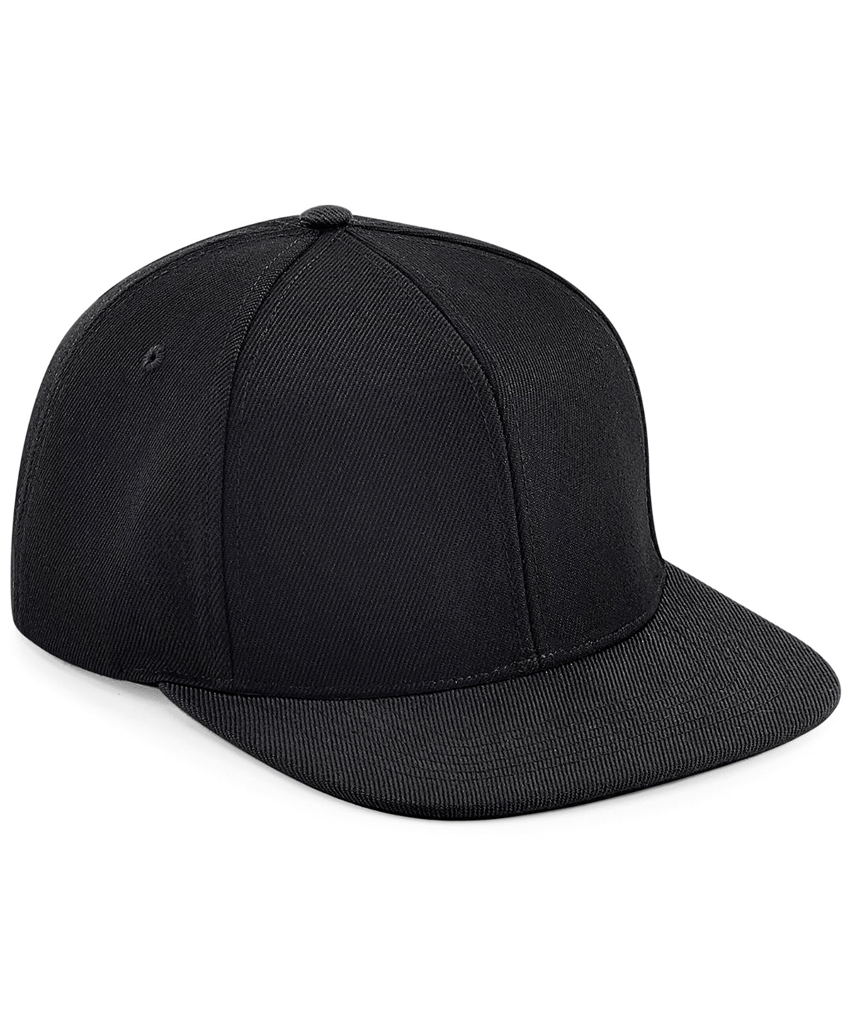 Original flat peak 6-panel snapback - Black/Black