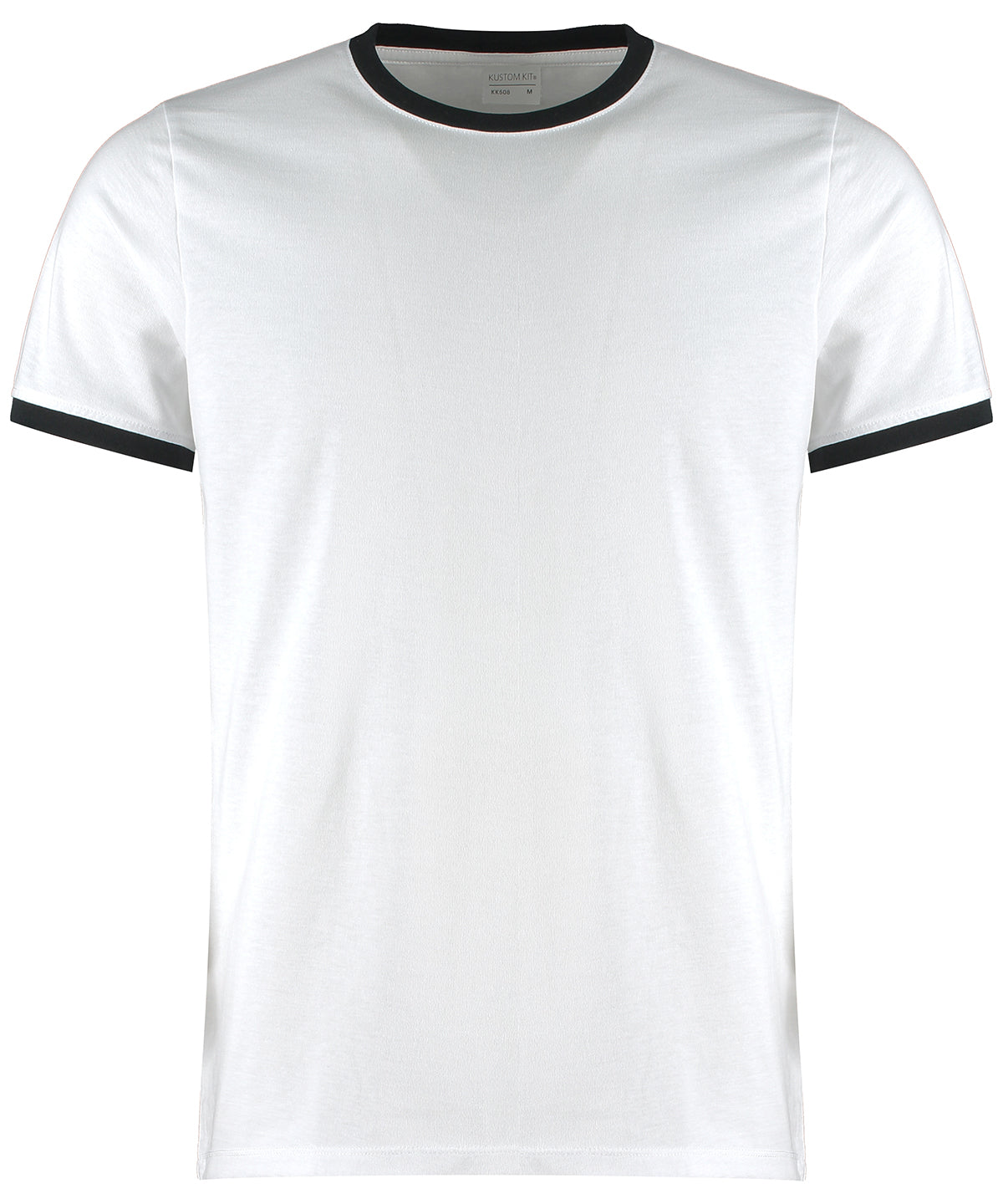 Fashion fit ringer tee - White/Black