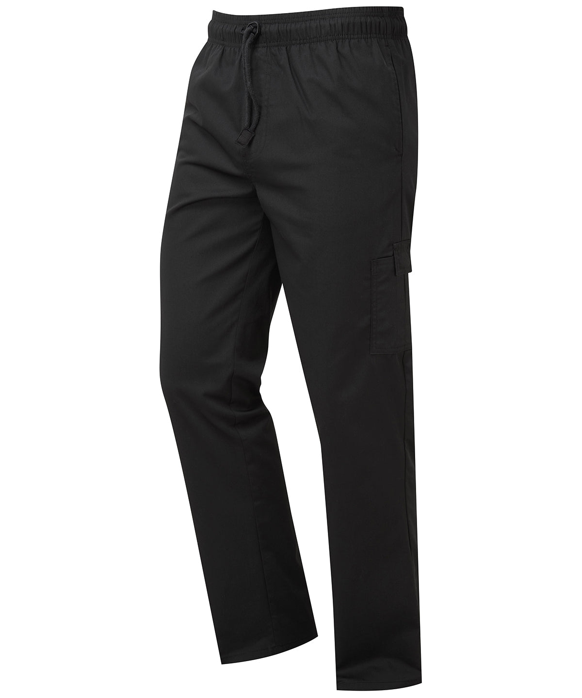 Chef's essential cargo pocket trousers - Black
