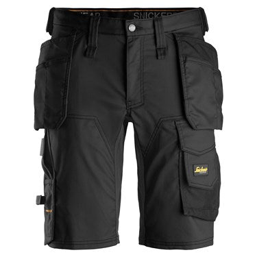 Stretch Shorts With Holster Pockets