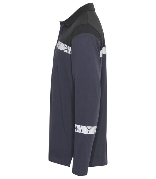PROJOB Viz Long Sleeve Polo Shirt 7004
