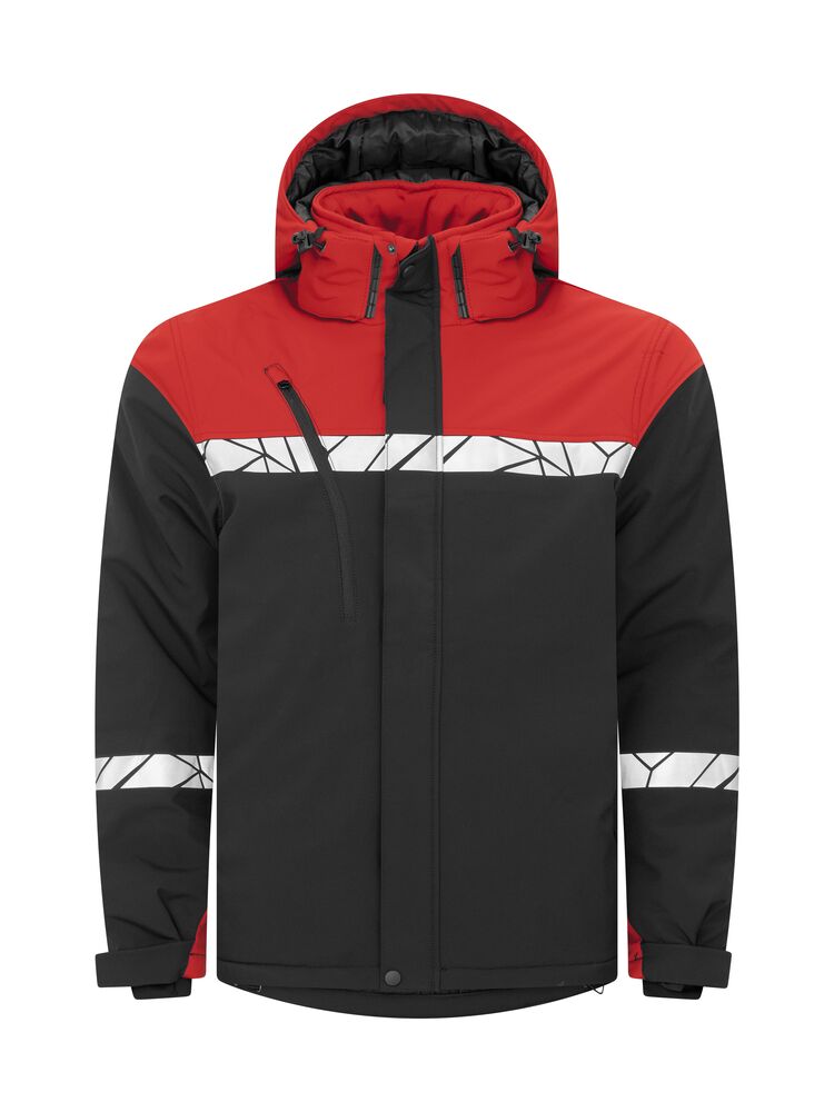 PROJOB Viz Padded Softshell Jacket 7413