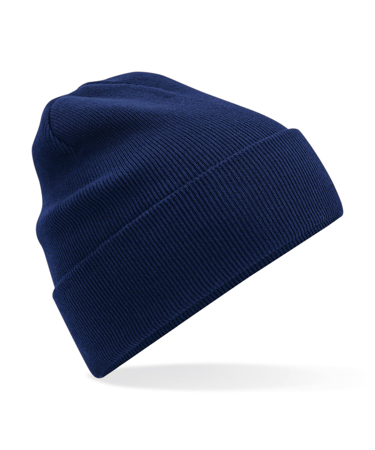 Organic cotton original cuffed beanie - Oxford Navy