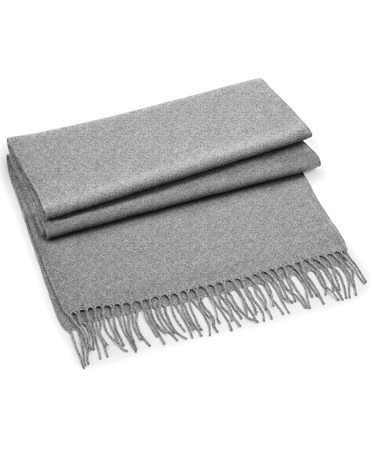 Classic woven scarf - Heather Grey