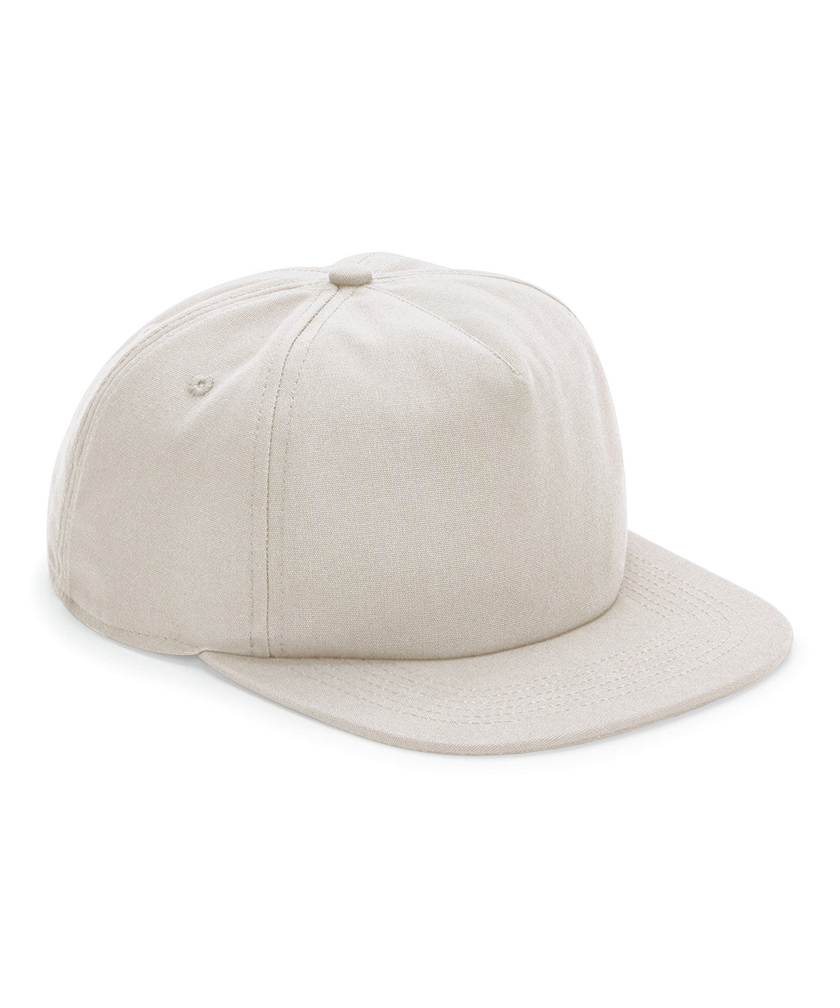 Organic cotton unstructured 5-panel cap - Sand
