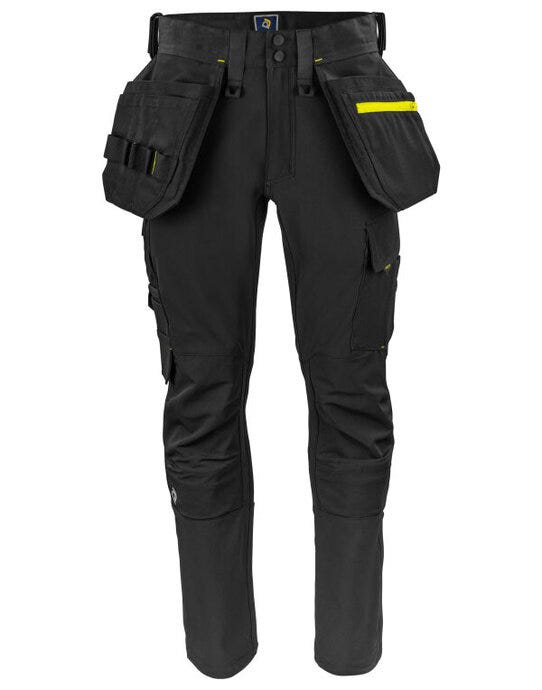 ProJob Premium Stretch Holster Trouser - Black