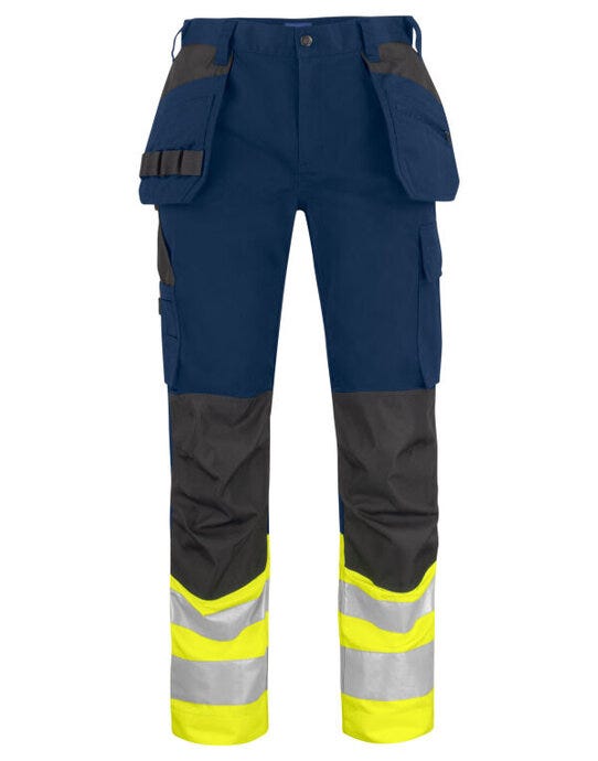 ProJob Prio 6534 Waistpants Class 1 - Yellow/Navy