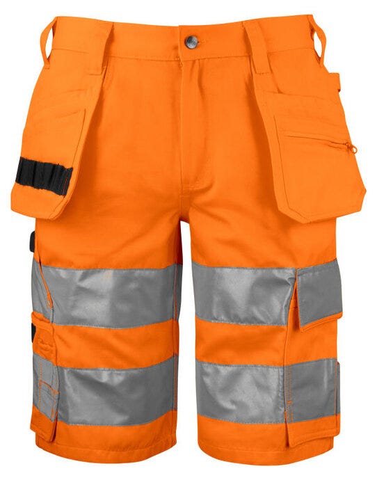 ProJob Prio 6535 Shorts Class 2/1 - Orange/Black
