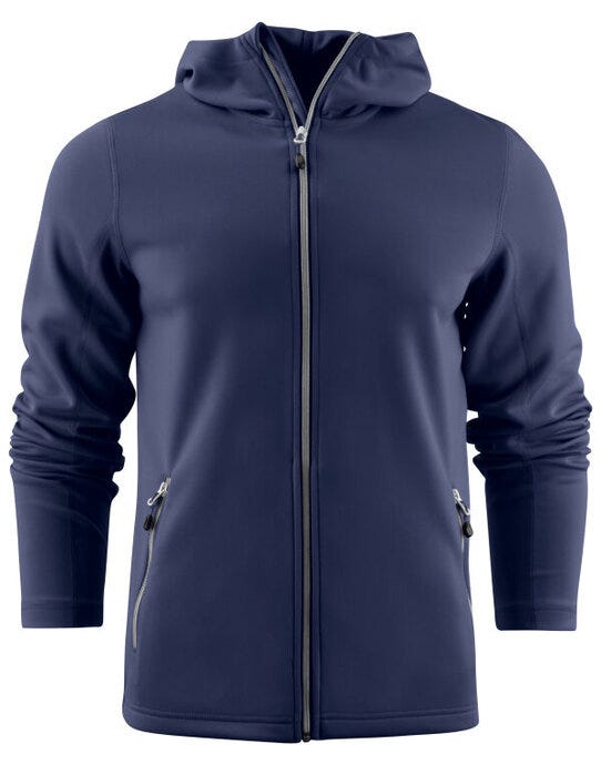 Layback Full Zip Hoodie - Navy