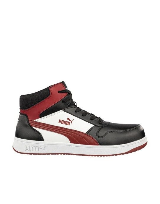 Puma Frontcourt Mid - Black/White/Red