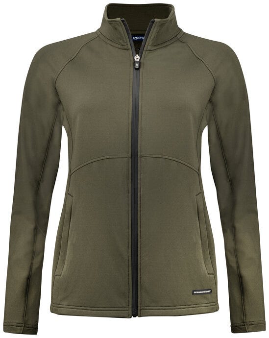 C&B Ladies Adapt Full Zip Jacket - Ivy Green