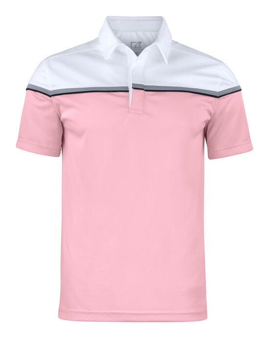 C&B Seabeck Polo - Pink/White