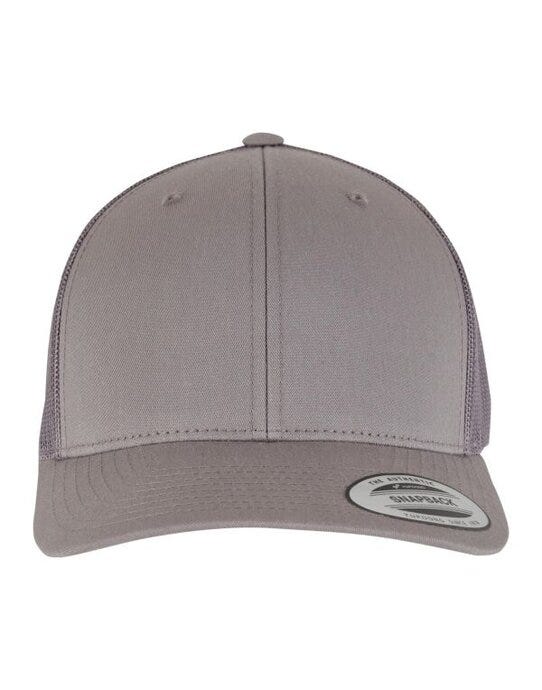 Retro Trucker Cap - Steel Grey