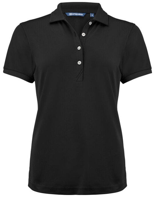 C&B Ladies Virtue Polo Solid - Black