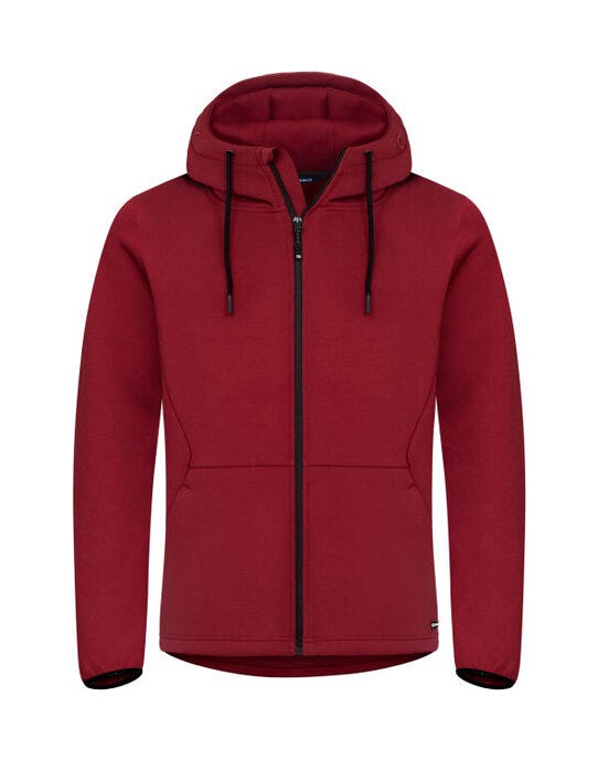 C&B Pemberton Full Zip Hood - Biking Red