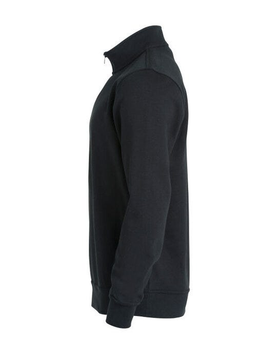 Basic Half Zip - Black