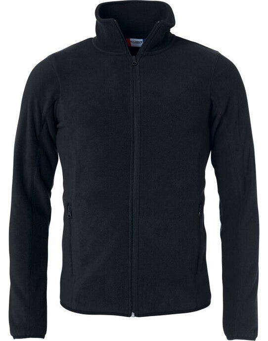 Basic Polar Fleece Jacket - Black