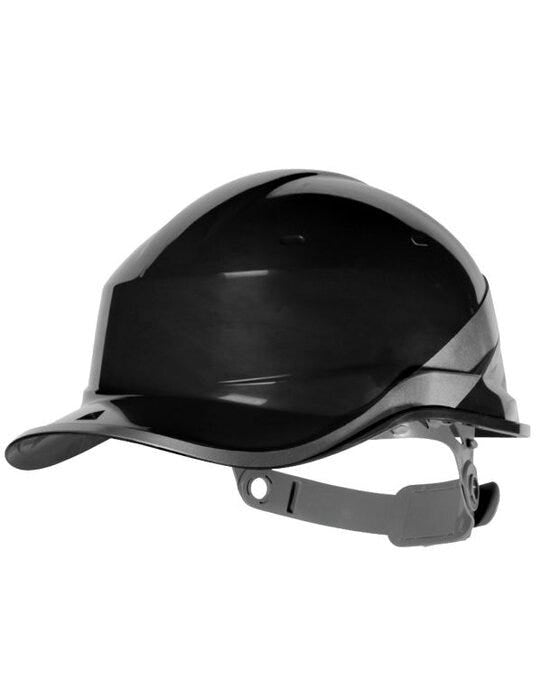 Hi-Vis Baseball Safety Helmet - Black