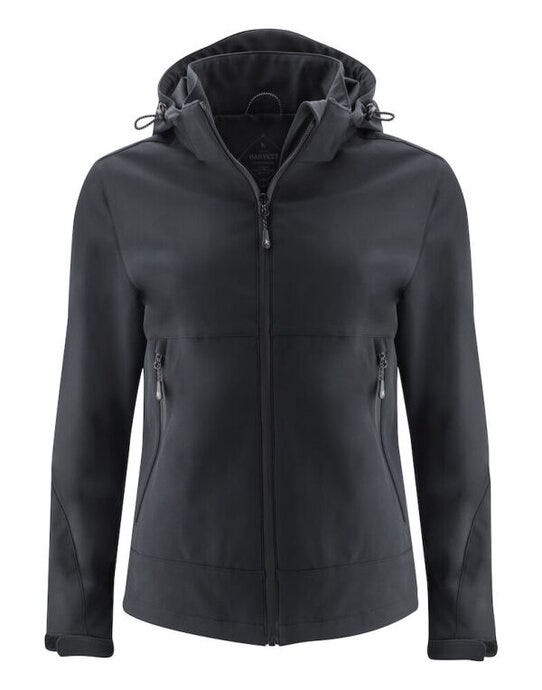 Lodgetown Ladies Softshell - Black