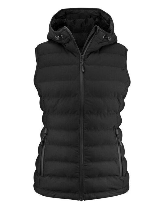 Woodlake H Ladies Vest - Black