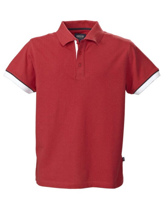 Anderson Pique Polo - Red