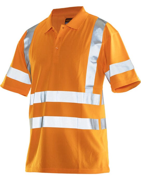Polo Shirt Hi-Vis - Orange