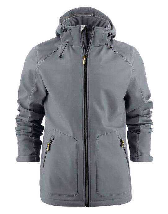 Printer Mens Karting Jacket - Steel Grey