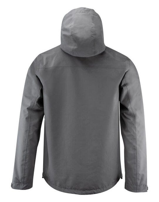Printer Mens Hiker Jacket - Steel Grey