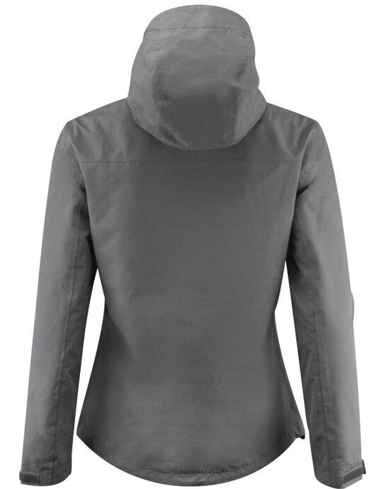 Printer Ladies Hiker Jacket - Steel Grey