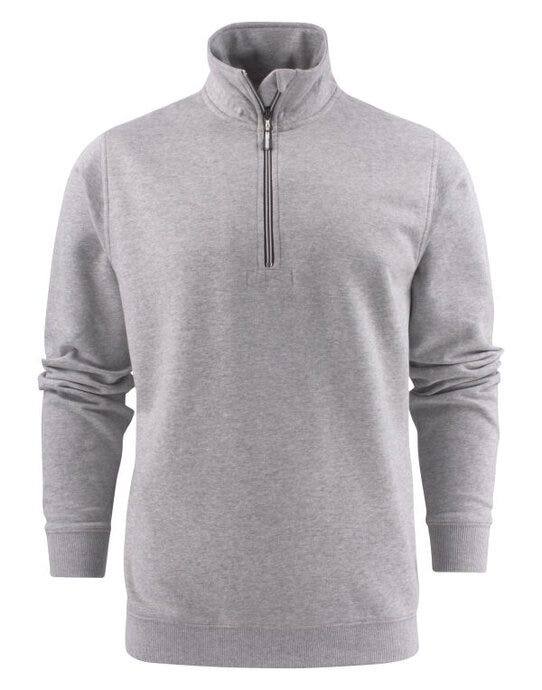 Printer Mens Rounders RXS 1/2 Zip - Grey Melange
