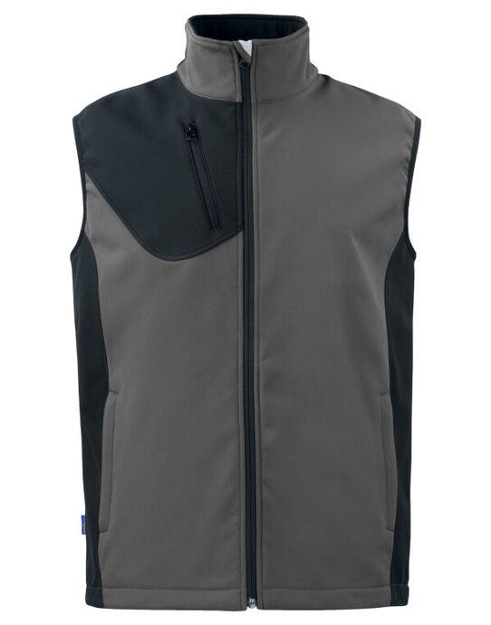ProJob Prio 3702 Softshell Vest - Grey